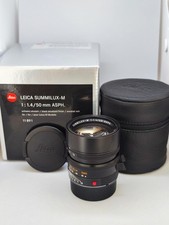 Inquire £50 Cashback Leica 50mm F/1.4 Summilux-M ASPH Lens 11891 6-Bit
