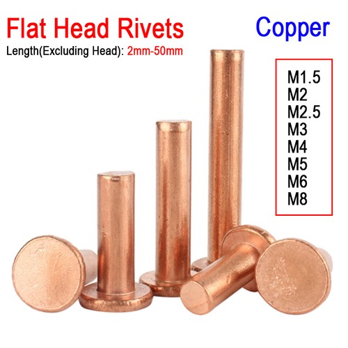 Solid copper flat - solid,