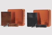 Superdry Mens Leather Travel