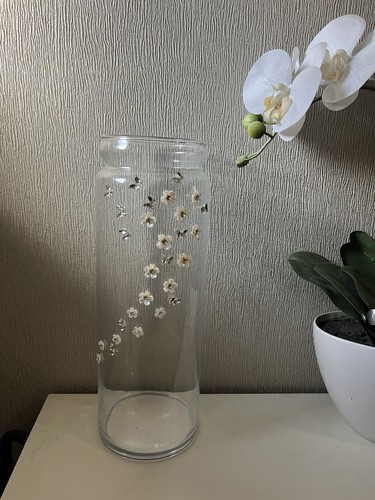 Glass vase for - glass,