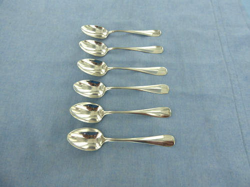 Antique set six - set, sterling