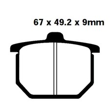 Brake Pad For Honda CB 750 F /