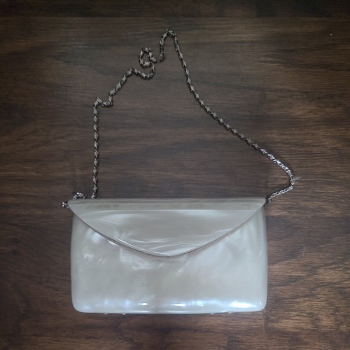 Vintage acrylic frangi - vintage, pearl