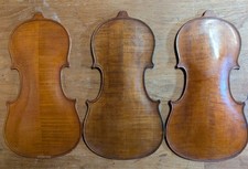 3 Violin sample backs 