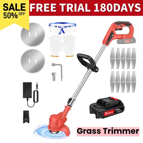 Electric grass trimmer - trimmer, garden