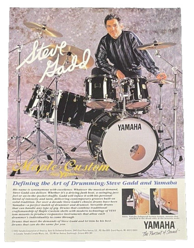 Steve gadd yamaha maple - steve,