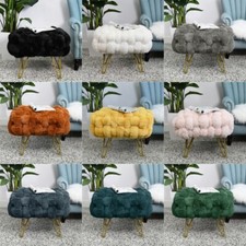 Handwoven Plush Faux Fur