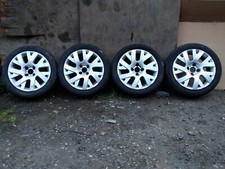 4 X CITROEN C4 17" ALLOY WHEELS & TYRES SET 205/50R17 VTR VTS