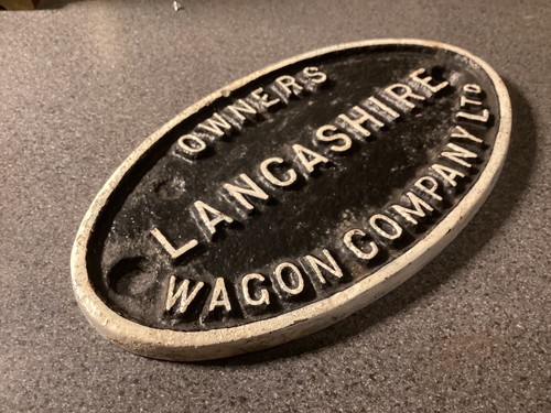 Original railway plate - original,