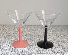 Vintage Martini Glasses Pair