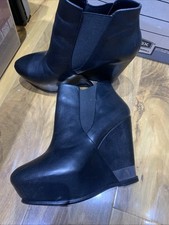 Zara Woman Size 5 Black Wedge