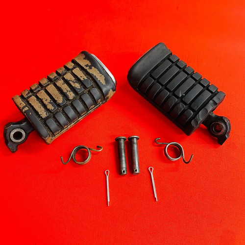 Dt50 foot pegs wide footpegs - wide,