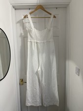 Women’s Zara White Jumpsuit