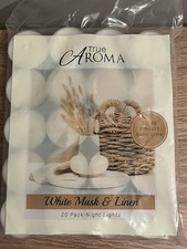 White Musk & Linen Tea Lights