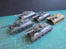 IDEAL TOYS 5 VINTAGE PLASTIC