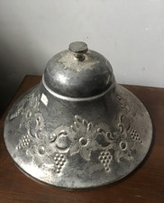 Vintage Silver Plated Cloche / Meat Dome  - 18 H x 32.5