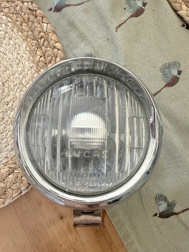 Lucas fog lamp chrome bezel - lucas, ft