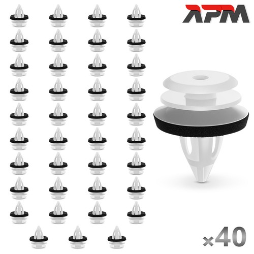 40x white trim - panel, fastening