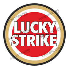 Lucky Strike Logo Badge