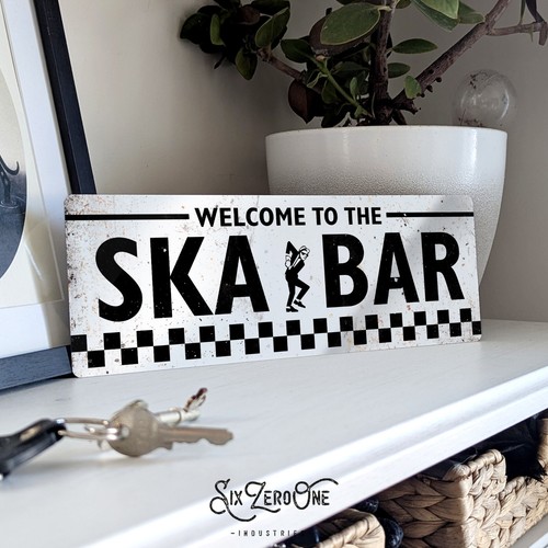 Ska bar welcome - welcome, sign