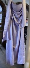 Alexia Designs Size 16 Lilac purple Strapless Bridesmaids dress with shawl