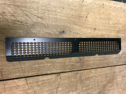 Black lower front grille panel - lower,