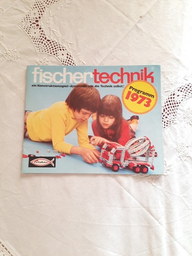 Fischertechnik programme 1973 - programme,