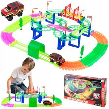Glow in Dark Race Track Car