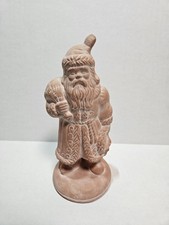 Vintage Santa Figurine Signed