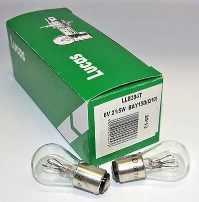 Bulb stop tail light 6v - stop/tail,