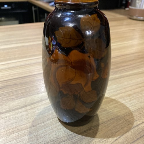 Antique flambé glaze vase