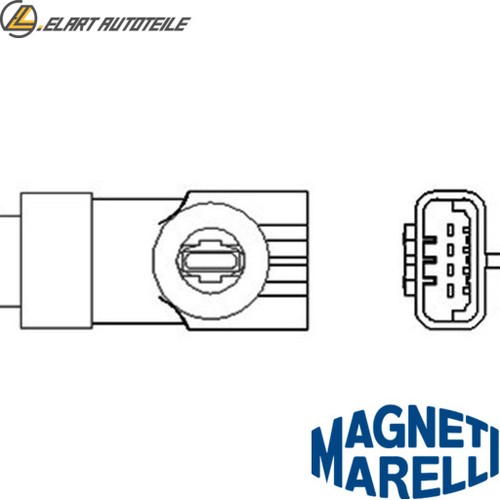 Lambda sensor 466016355052 - sensor, for