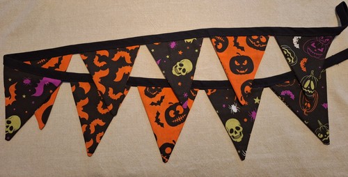 Halloween handmade fabric - handmade,