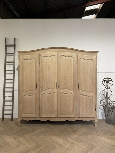 Vintage french armoire louis - french,