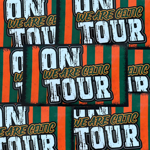 Celtic tour stickers - celtic,