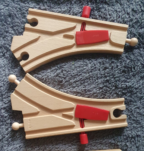 Wooden brio mechanical - mechanical, curved
