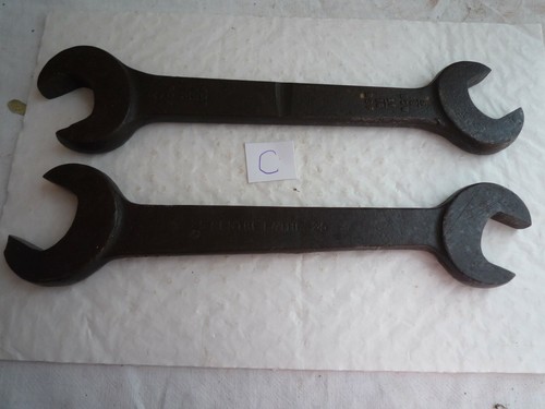 Vintage old large spanners - old,
