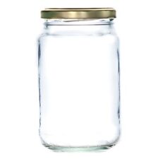 24 Glass Jam Jars 1lb 370ml
