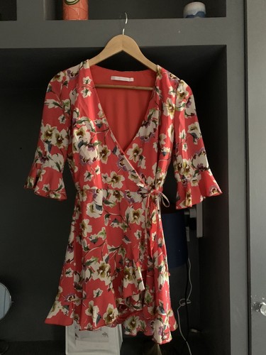 Zara pink floral playsuit - floral,