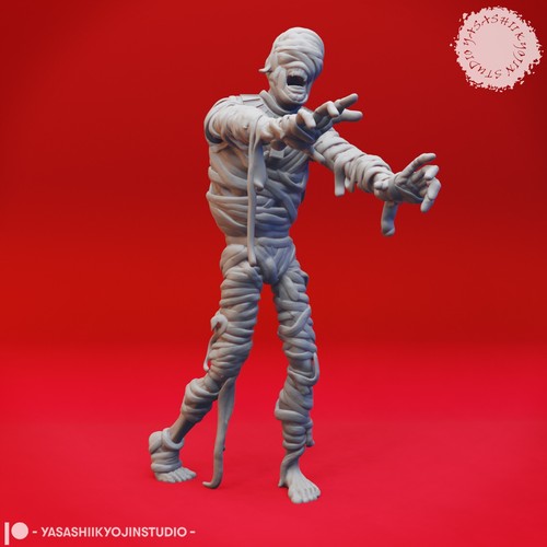 Angry mummy egyptian undead - angry,