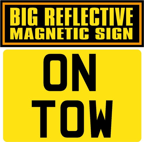 Tow sign vehicle grade - vehicle,
