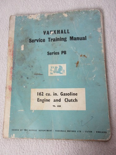 Vintage 1963 vauxhall service - 1963,
