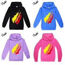 Girl Boy PRESTONPLAYZ Hoodie Long Sleeve Tops Sweatshirt Pullover