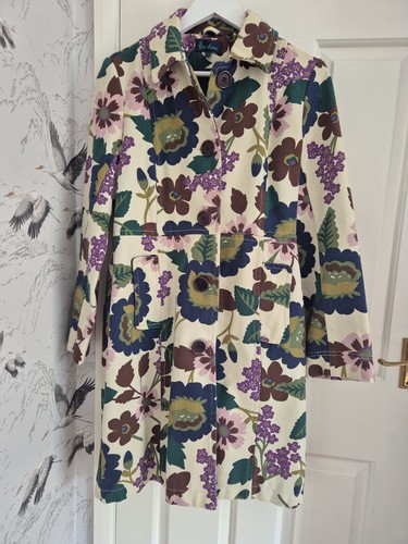 Boden floral patterned coat - boden,