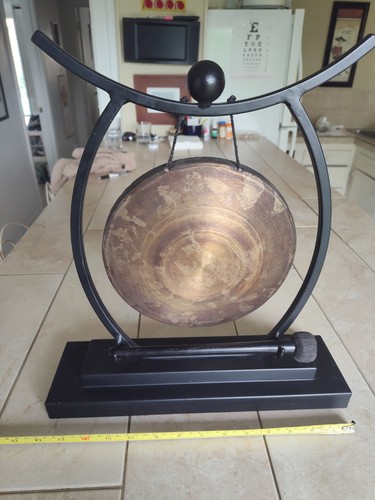 Old brass metal - old,