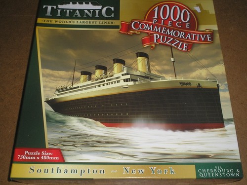 Titanic 1000 piece - titanic,