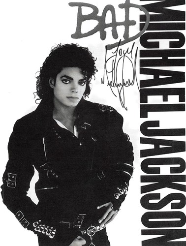 Michael jackson signed - michael,