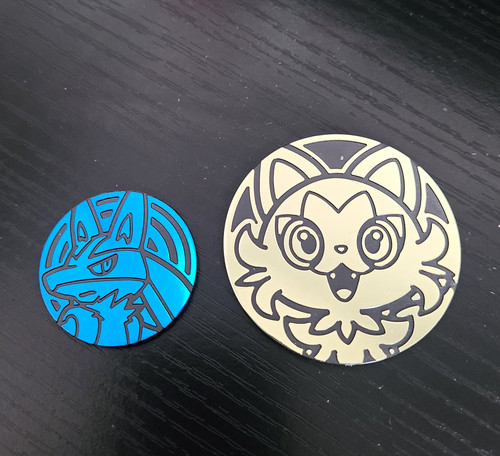 Official pokémon tcg coins - official,