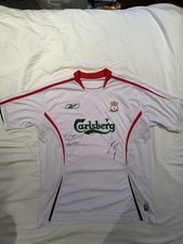 Liverpool FC 2005/06 Signed Replica Away Shirt