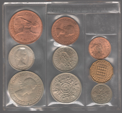 1953 elizabeth british coin - elizabeth, ii